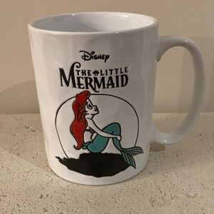Disney The Little Mermaid White Mug Ariel NEW cup ceramic